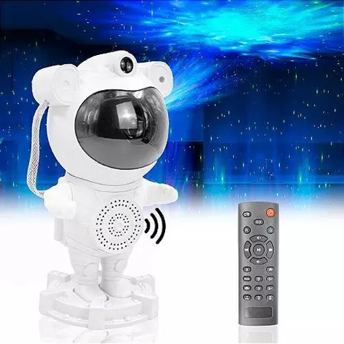 Astronauta  Buzz Star Light Projetor Led Caixa de Som bluetooth