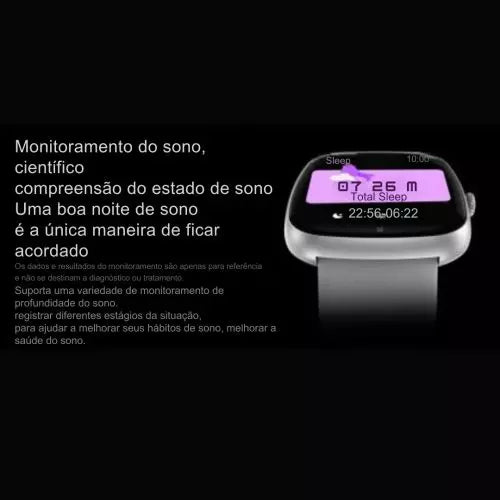 Life Pro Smartwatch - A Prova D'água - Pulseira Extra - Preto ou Prata