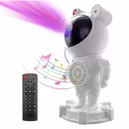 Astronauta  Buzz Star Light Projetor Led Caixa de Som bluetooth