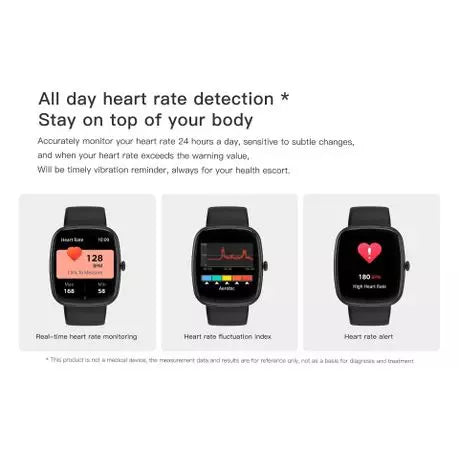 Life Pro Smartwatch - A Prova D'água - Pulseira Extra - Preto ou Prata